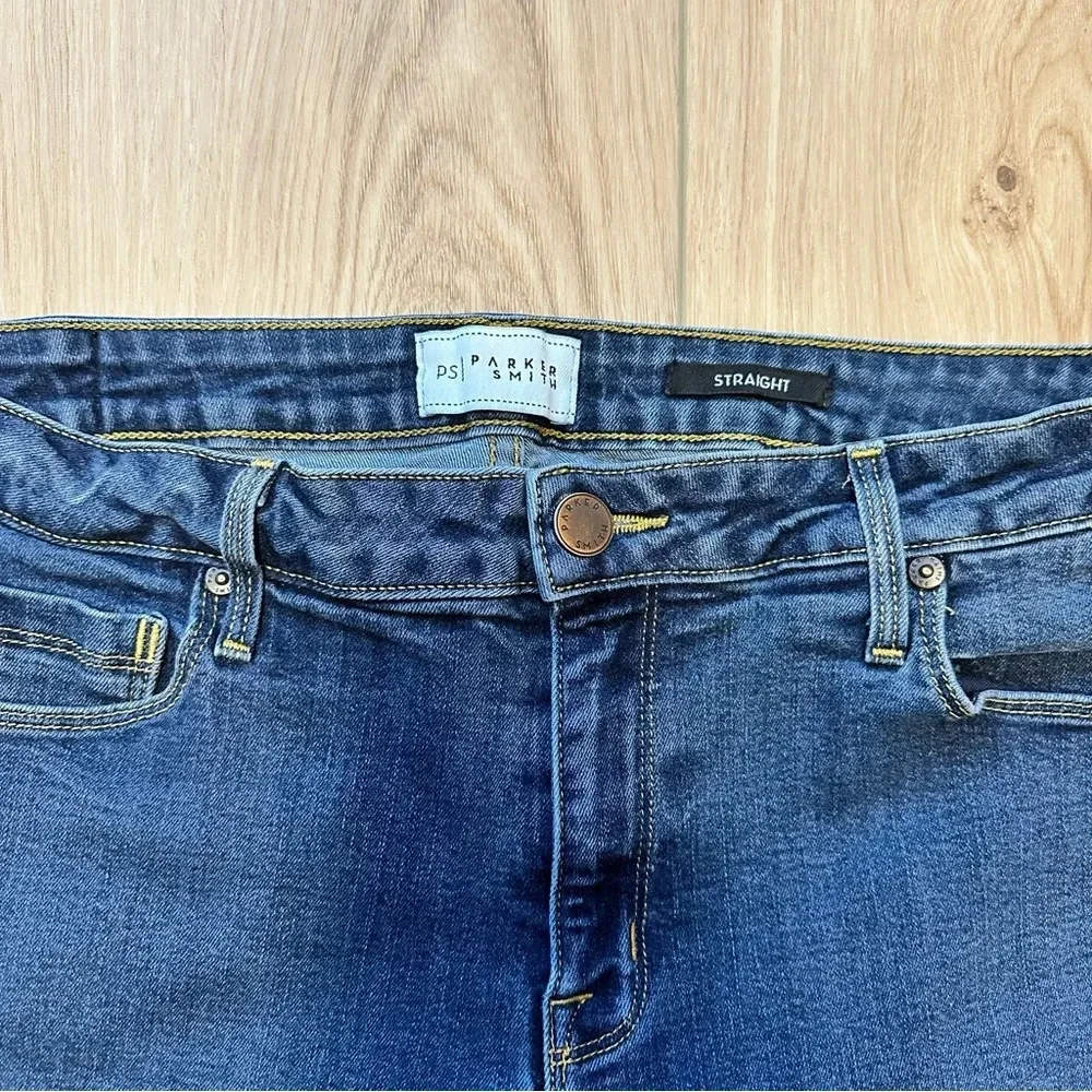 Parker Smith Women’s Straight Leg Jean Mid Rise Sz 32
